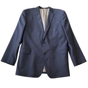 Brooks Brothers Blazer Mens 44R Blue Jacket 2 Buttons Explorer Regent Fit
